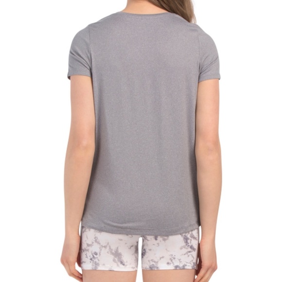 New Danskin Women's Tee & Biker Shorts Pajamas Set - Picture 2 of 14